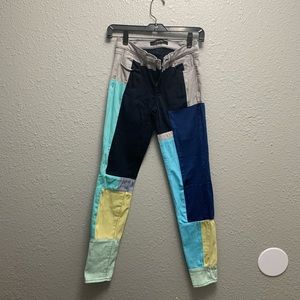 J Brand Patchwork Jeans size 25